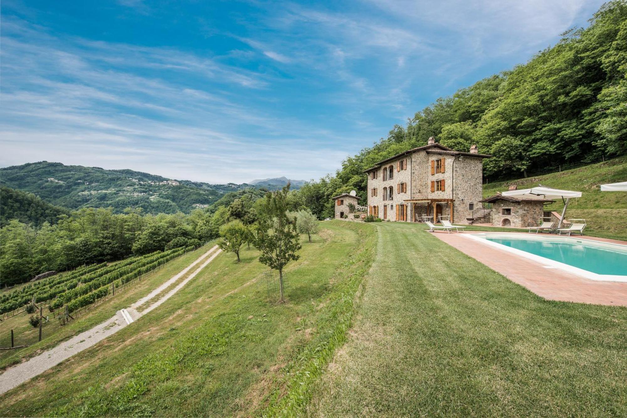 Casa Bachella Villa Bagni di Lucca Exterior foto